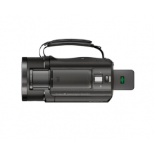 索尼（SONY）FDR-AX45A 家用/直播4K高清數(shù)碼攝像機(jī) /DV/攝影機(jī)/錄像機(jī)（含128G卡+三腳架+包+UV鏡+備用電池+充電器）