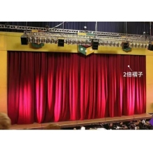 舞臺電動幕布  定做（加厚意大利絨布，軌道，杜亞舞臺專用電機ID100-WF，遙控器）